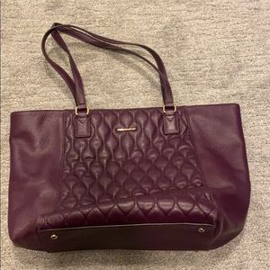 Vera Bradley leather tote